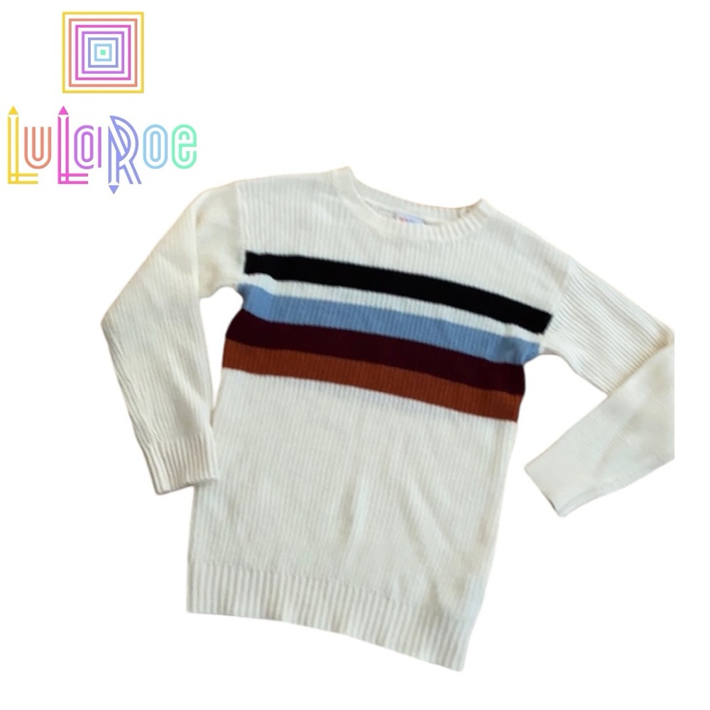 054 Mariah Striped Sweater View 2